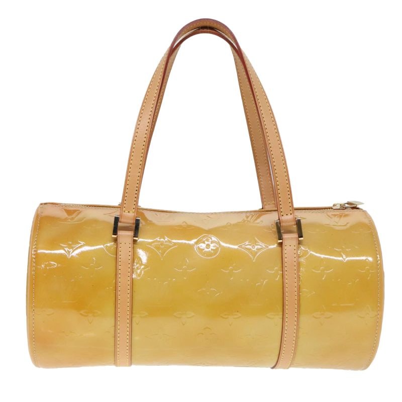 Louis Vuitton Monogram Vernis Bedford Hand Bag Beige M91006  tb1219 - Image 2