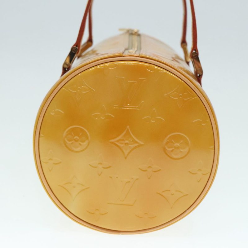 Louis Vuitton Monogram Vernis Bedford Hand Bag Beige M91006  tb1219 - Image 3