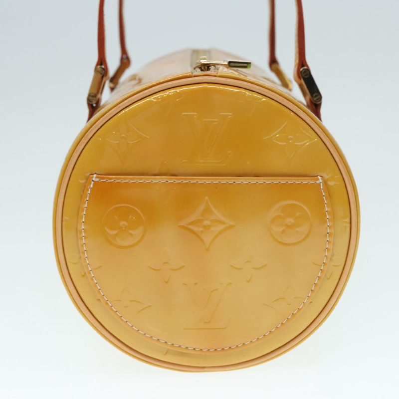 Louis Vuitton Monogram Vernis Bedford Hand Bag Beige M91006  tb1219 - Image 4