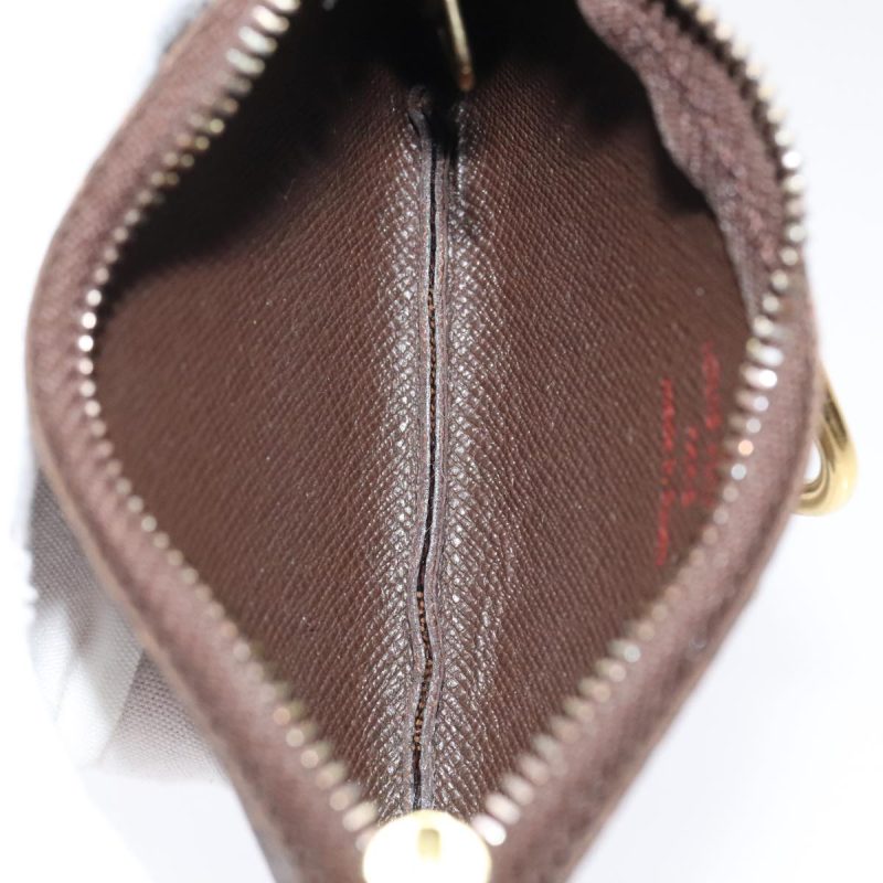 Louis Vuitton Damier Ebene Pochette Cles Coin Purse N62658  tb1231 - Image 10