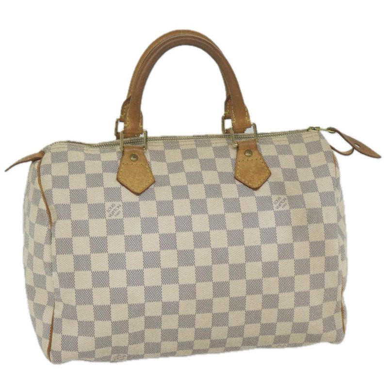 Louis Vuitton Damier Azur Speedy 30 Hand Bag N41533  tb915