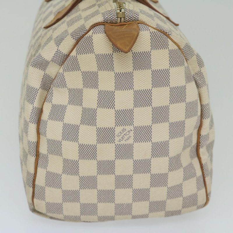 Louis Vuitton Damier Azur Speedy 30 Hand Bag N41533  tb915 - Image 4