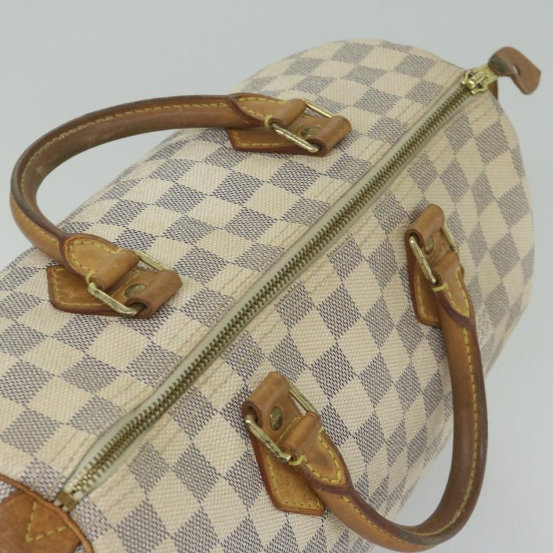 Louis Vuitton Damier Azur Speedy 30 Hand Bag N41533  tb915 - Image 6