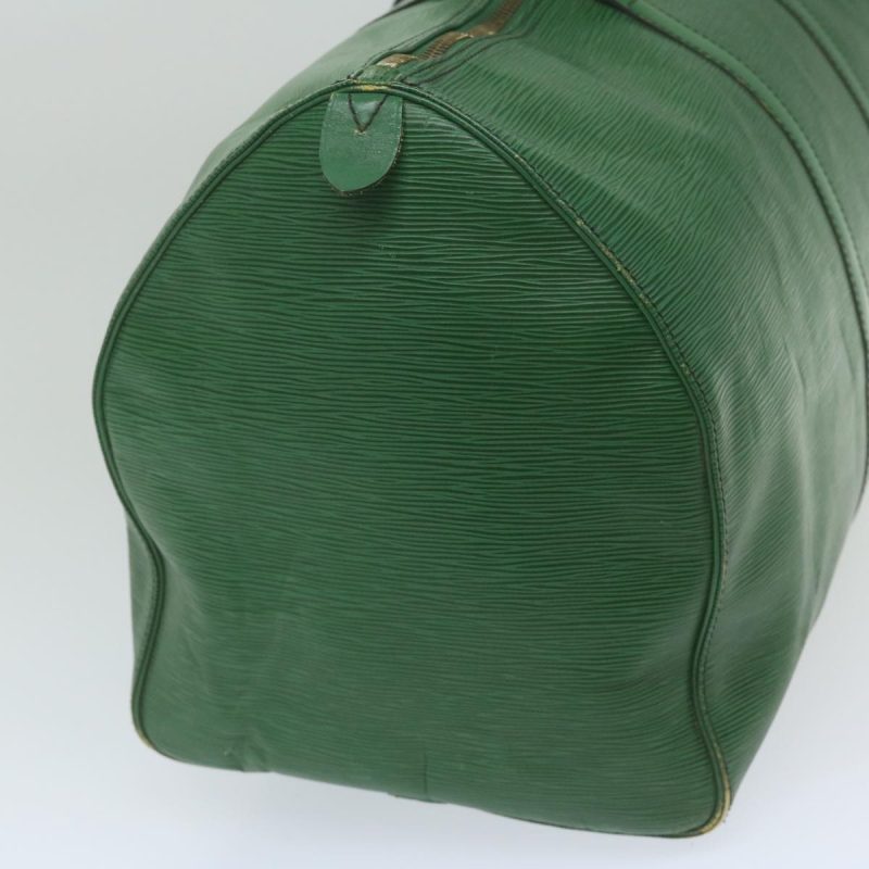 Louis Vuitton Epi Keepall 55 Boston Bag Green M42954  tb926 - Image 3