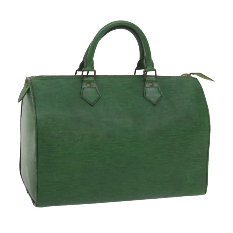 Louis Vuitton Epi Speedy 30 Hand Bag Vintage Borneo Green M43004  tb927