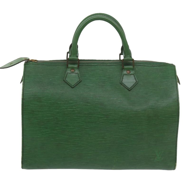 Louis Vuitton Epi Speedy 30 Hand Bag Vintage Borneo Green M43004  tb927 - Image 2