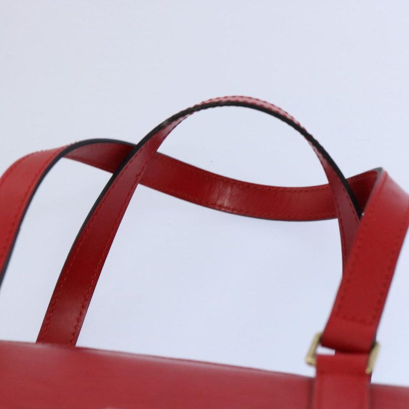 Louis Vuitton Epi Soufflot Hand Bag Red M52227  tb941 - Image 8