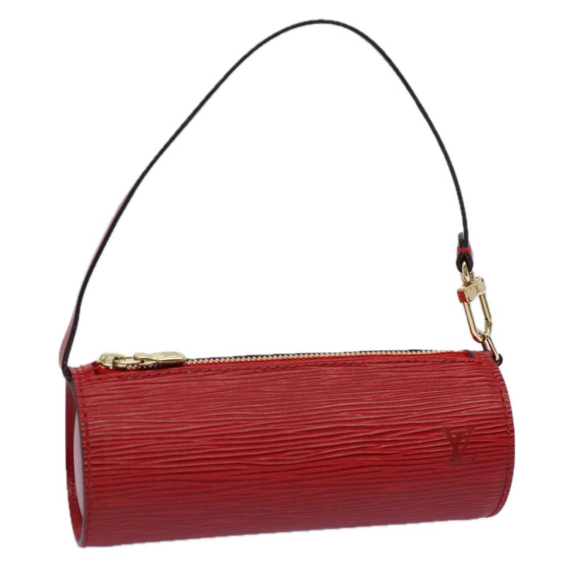 Louis Vuitton Epi Soufflot Pouch Accessory Pouch Red  tb942