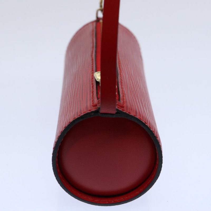 Louis Vuitton Epi Soufflot Pouch Accessory Pouch Red  tb942 - Image 3