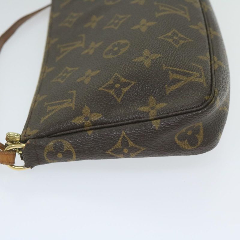Louis Vuitton Monogram Pochette Accessoires Pouch M51980  tb955 - Image 4