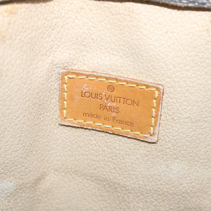 Louis Vuitton Monogram Sac Plat Hand Bag M51140  th4126 - Image 9
