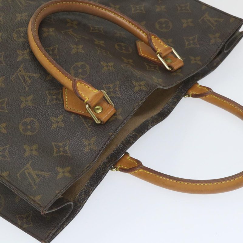 Louis Vuitton Monogram Sac Plat Hand Bag M51140  th4126 - Image 6