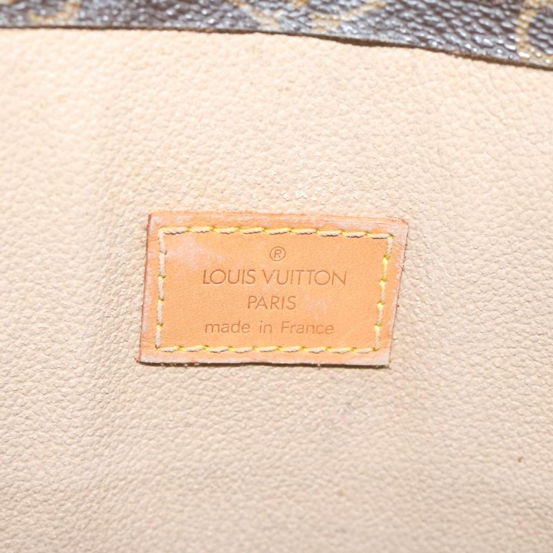 Louis Vuitton Monogram Sac Plat Hand Bag M51140  th4339 - Image 10