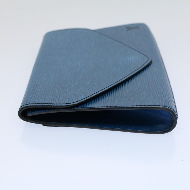 Louis Vuitton Epi Art Deco Clutch Bag Blue M52635  th4347 - Image 3