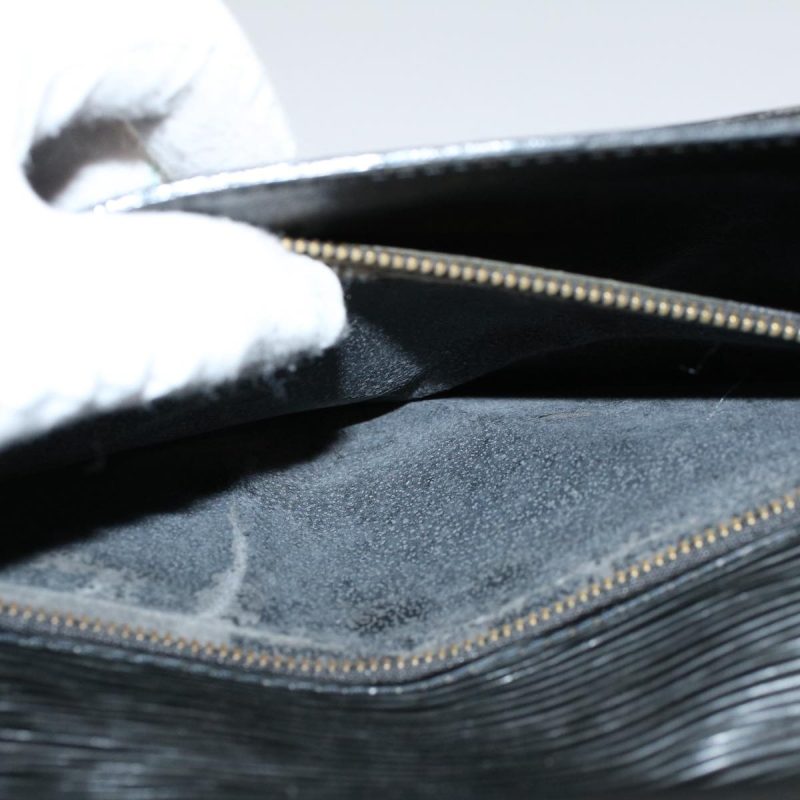 Louis Vuitton Epi Serie Dragonne Hand Bag Black M52612  th4349 - Image 10