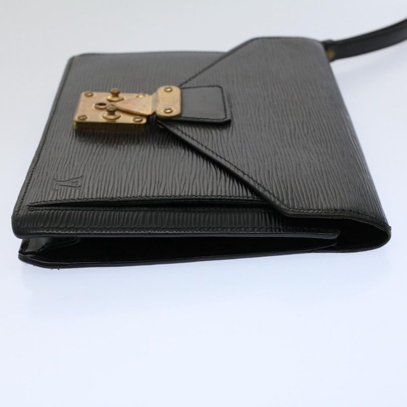Louis Vuitton Epi Serie Dragonne Hand Bag Black M52612  th4349 - Image 4