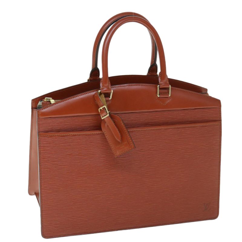 Louis Vuitton Epi Riviera Hand Bag Brown M48183  th4360