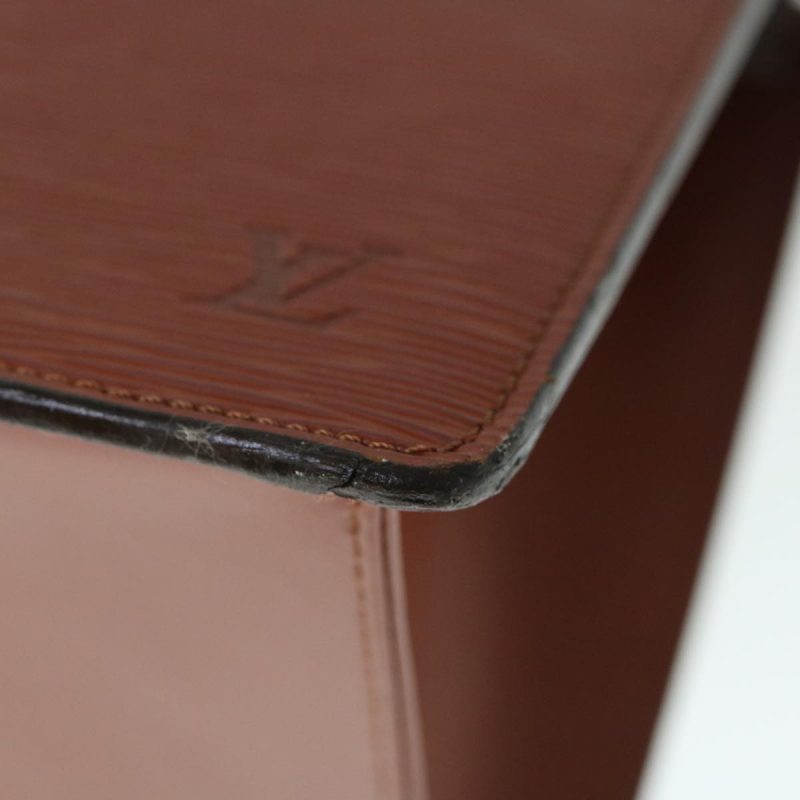 Louis Vuitton Epi Riviera Hand Bag Brown M48183  th4360 - Image 8
