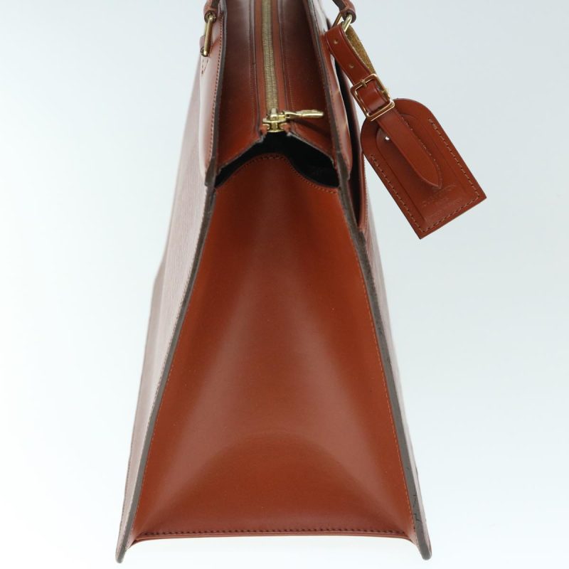 Louis Vuitton Epi Riviera Hand Bag Brown M48183  th4360 - Image 4