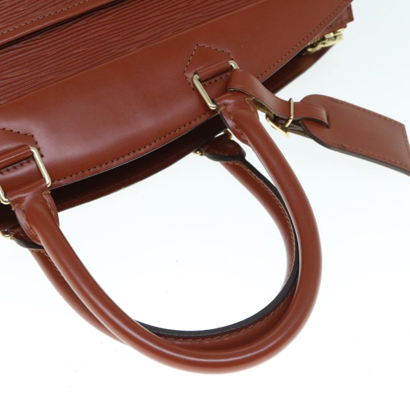 Louis Vuitton Epi Riviera Hand Bag Brown M48183  th4360 - Image 7