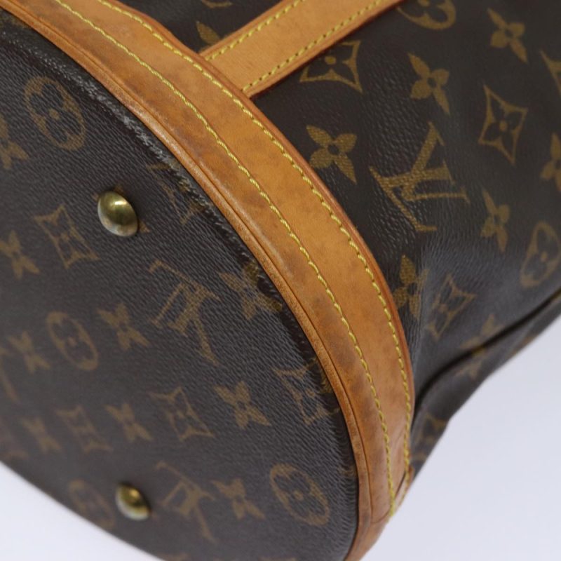 Louis Vuitton Monogram Bucket GM Shoulder Bag M42236  th5056 - Image 8