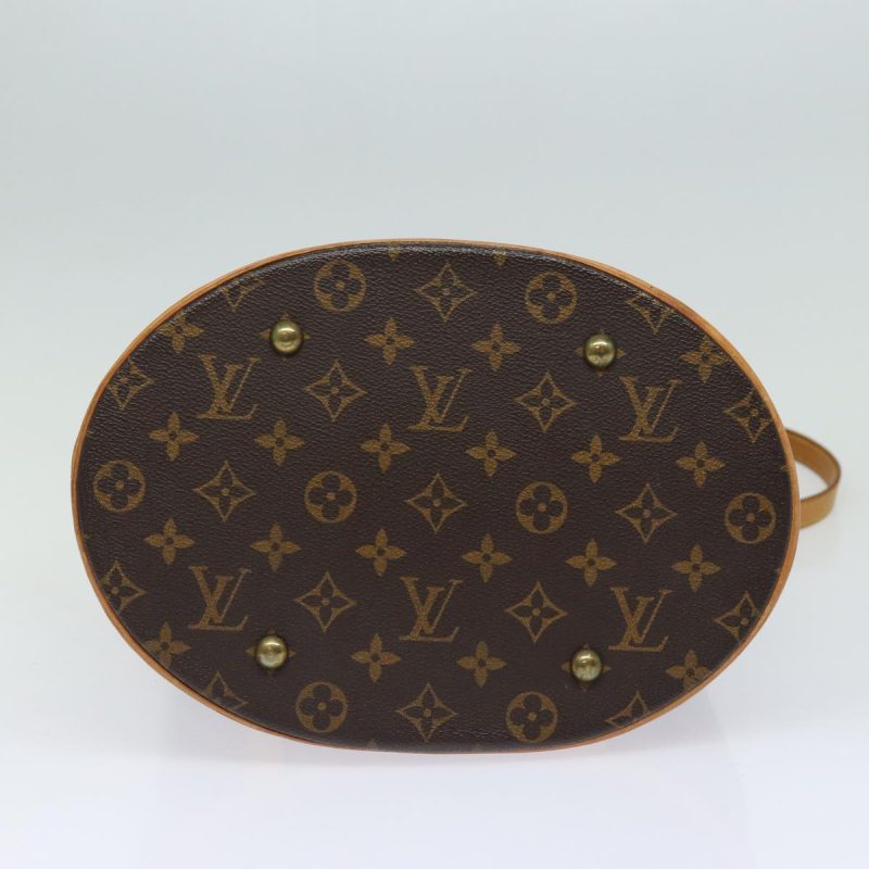 Louis Vuitton Monogram Bucket GM Shoulder Bag M42236  th5056 - Image 4