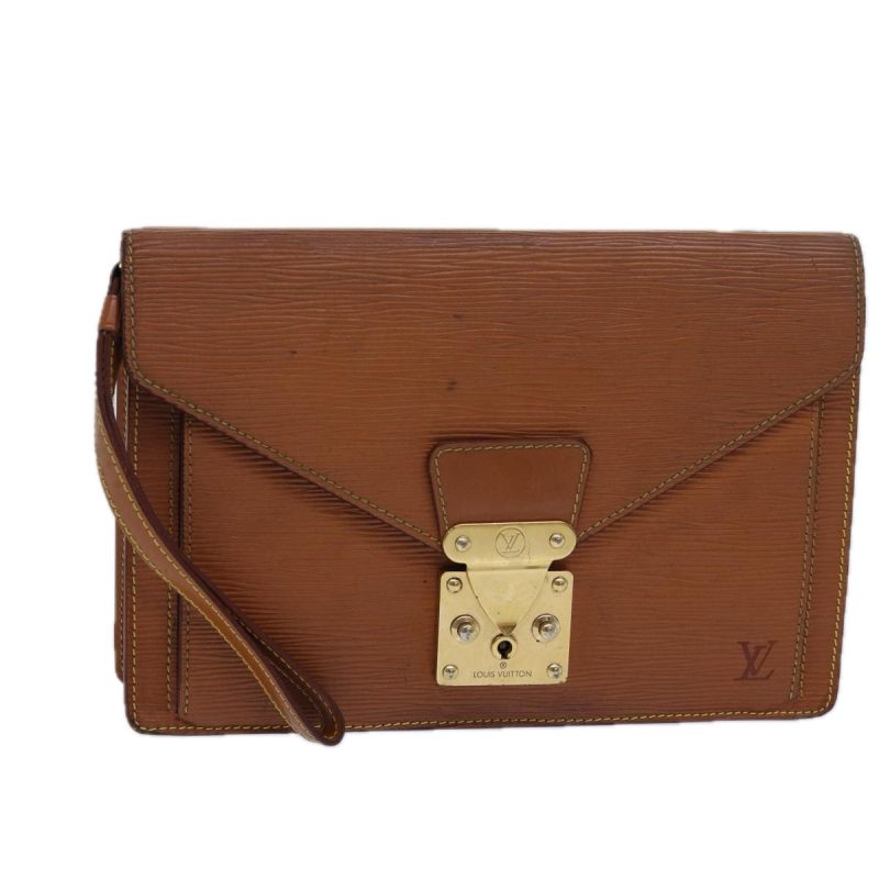 Louis Vuitton Epi Serie Dragonne Hand Bag Zipangu Gold M52618  th5085
