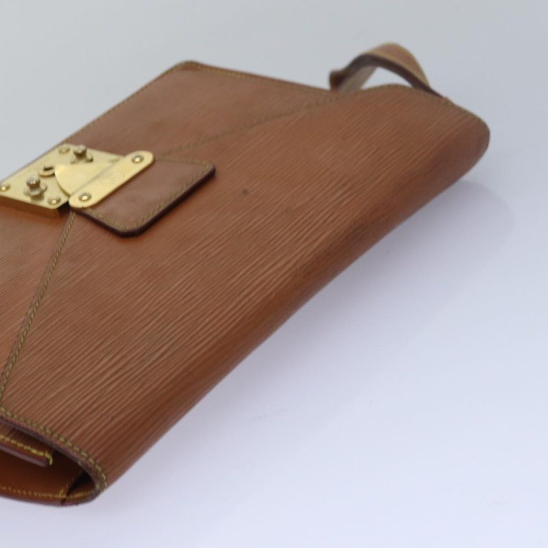 Louis Vuitton Epi Serie Dragonne Hand Bag Zipangu Gold M52618  th5085 - Image 6