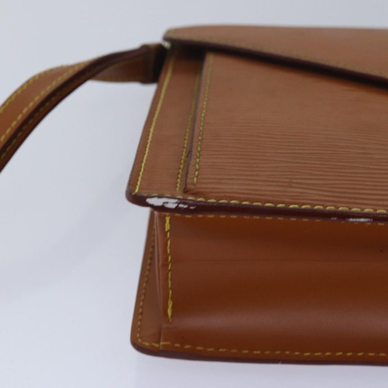 Louis Vuitton Epi Serie Dragonne Hand Bag Zipangu Gold M52618  th5085 - Image 8