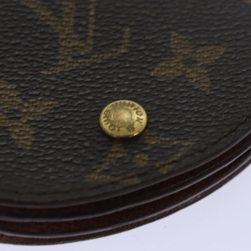 Louis Vuitton Monogram Porte Monnaie Guze Coin Purse M61970  th5089 - Image 8