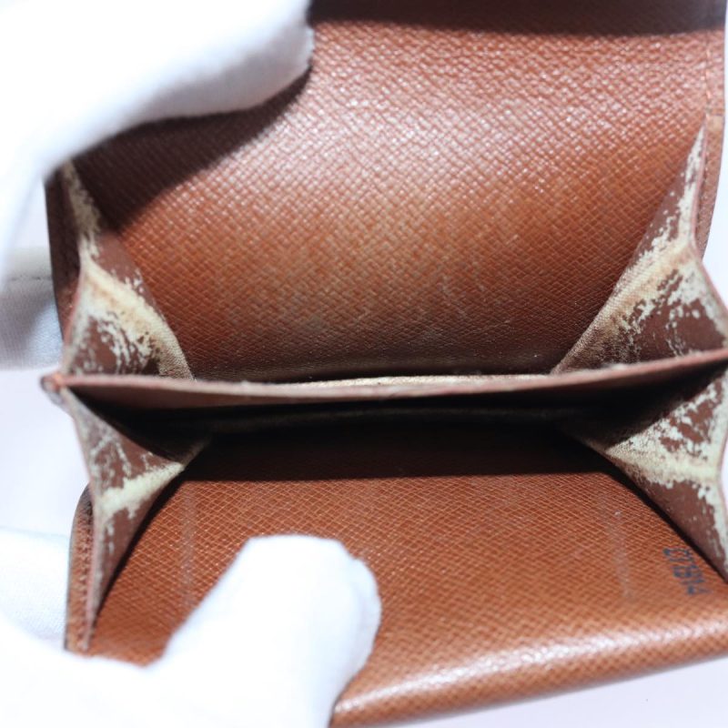 Louis Vuitton Monogram Porte Monnaie Guze Coin Purse M61970  th5089 - Image 10