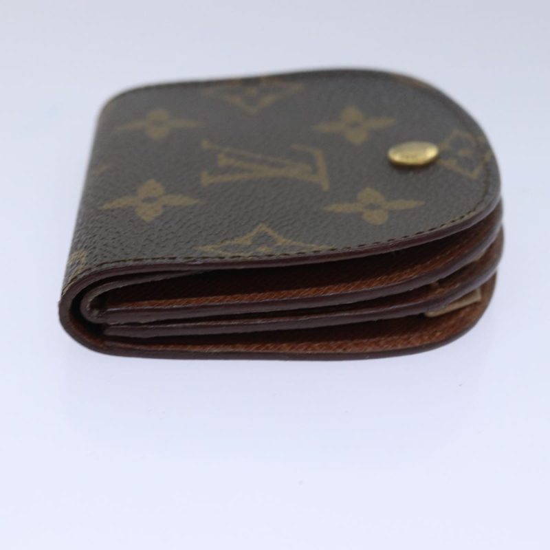 Louis Vuitton Monogram Porte Monnaie Guze Coin Purse M61970  th5089 - Image 3