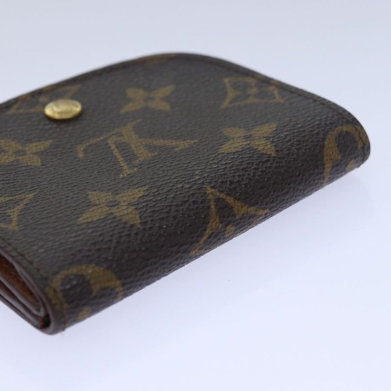 Louis Vuitton Monogram Porte Monnaie Guze Coin Purse M61970  th5089 - Image 5