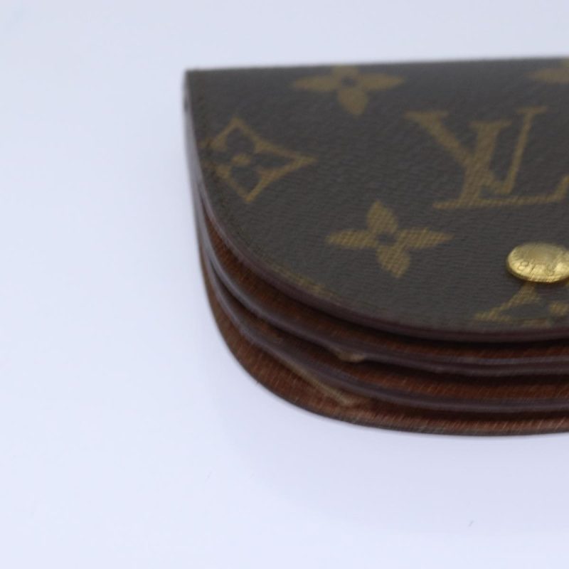 Louis Vuitton Monogram Porte Monnaie Guze Coin Purse M61970  th5089 - Image 7
