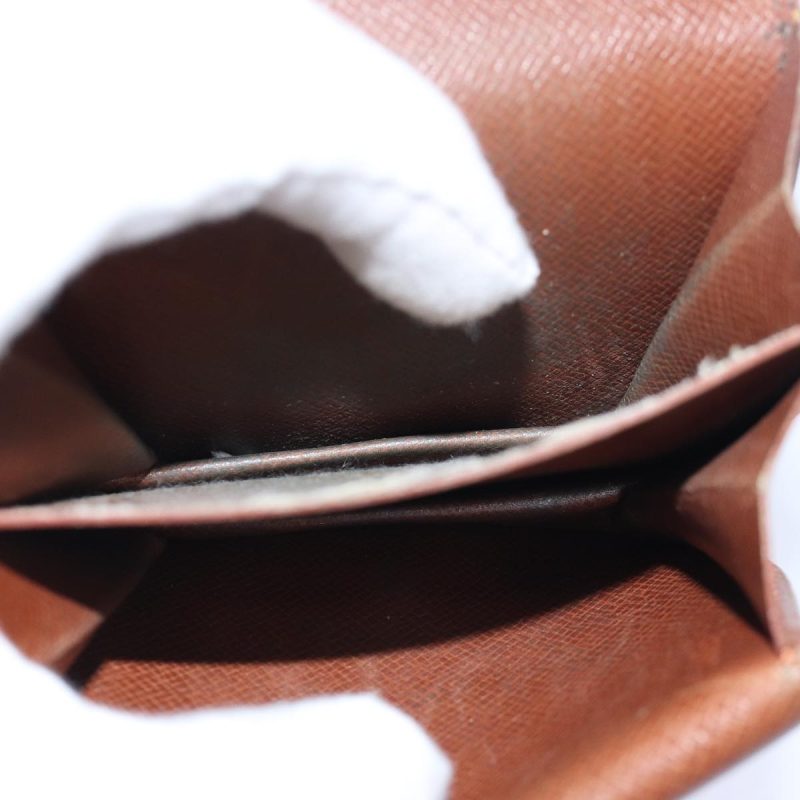 Louis Vuitton Monogram Porte Monnaie Guze Coin Purse M61970  th5095 - Image 10