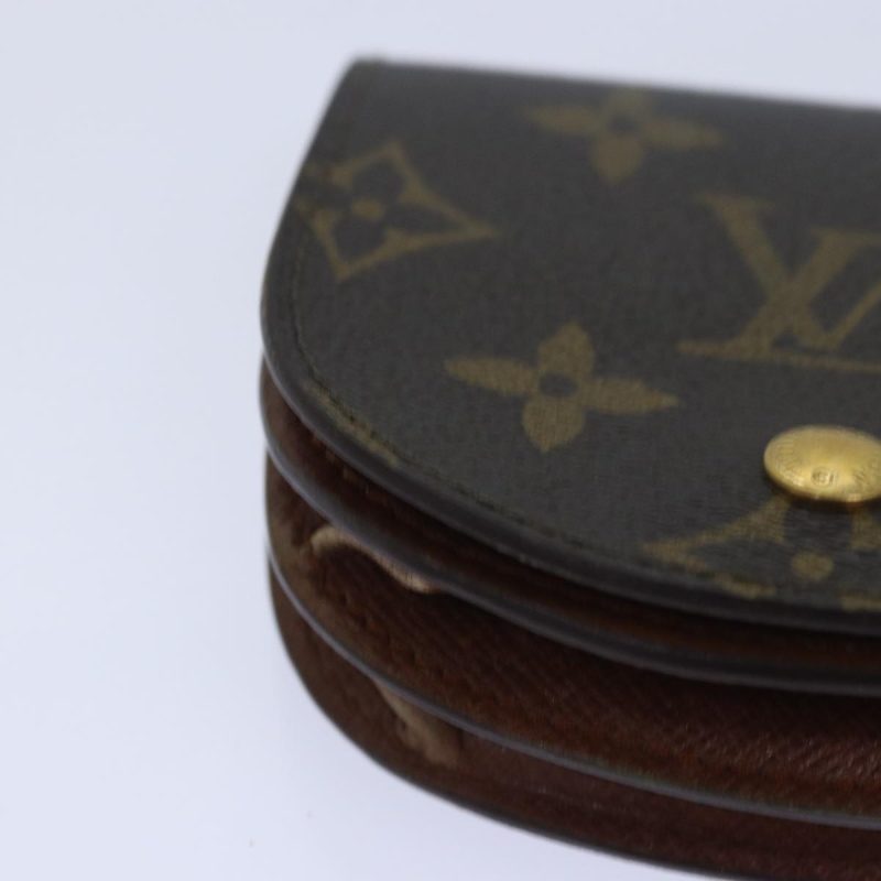 Louis Vuitton Monogram Porte Monnaie Guze Coin Purse M61970  th5095 - Image 7