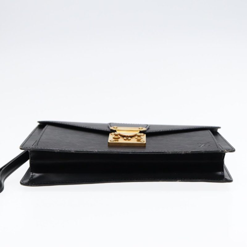 Louis Vuitton Epi Serie Dragonne Hand Bag Black Noir M52612  th5263 - Image 5
