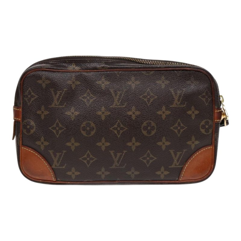 Louis Vuitton Monogram Marly Dragonne GM Clutch Bag M51825  th5265 - Image 2
