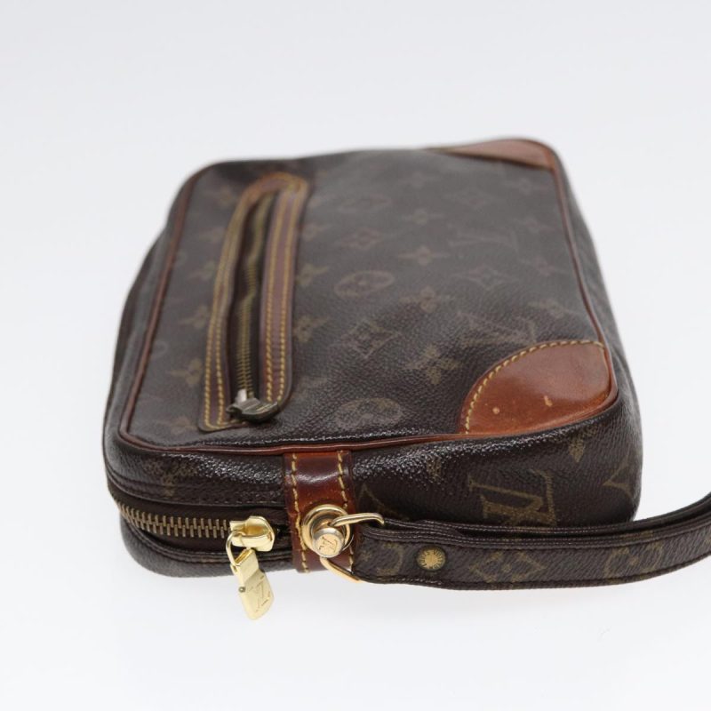Louis Vuitton Monogram Marly Dragonne GM Clutch Bag M51825  th5265 - Image 3