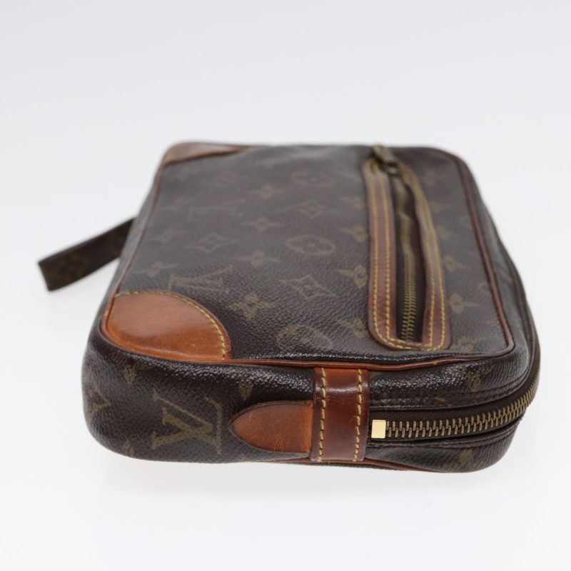 Louis Vuitton Monogram Marly Dragonne GM Clutch Bag M51825  th5265 - Image 4