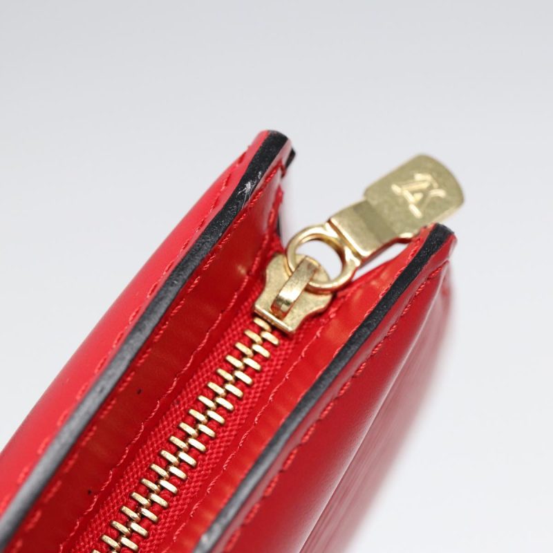 Louis Vuitton Epi Trousse Crete Clutch Bag Red M48407  th5268 - Image 8
