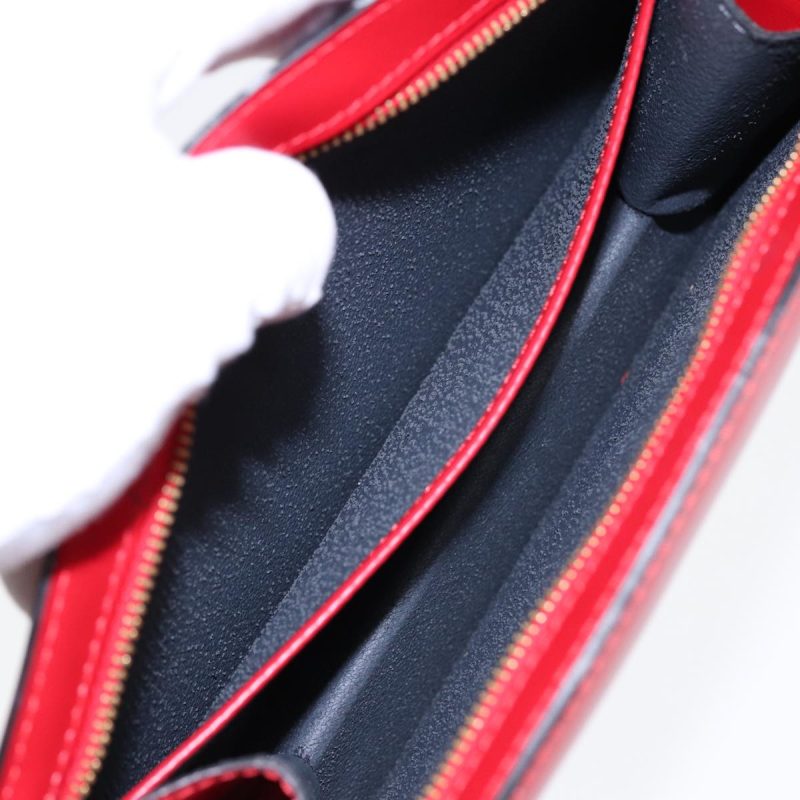 Louis Vuitton Epi Trousse Crete Clutch Bag Red M48407  th5268 - Image 10