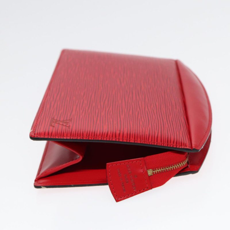Louis Vuitton Epi Trousse Crete Clutch Bag Red M48407  th5268 - Image 4