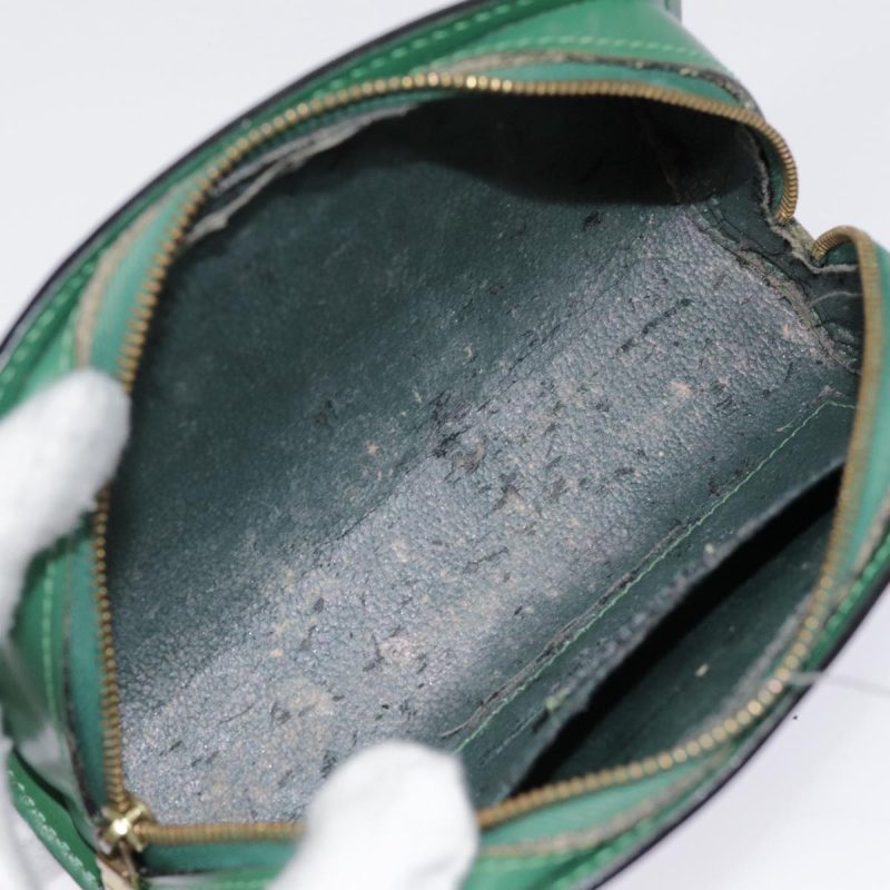 Louis Vuitton Epi Dauphine PM Cosmetic Pouch Green M48444  th5272 - Image 10