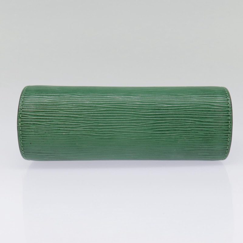 Louis Vuitton Epi Dauphine PM Cosmetic Pouch Green M48444  th5272 - Image 6