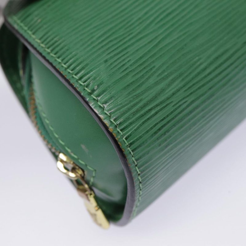 Louis Vuitton Epi Dauphine PM Cosmetic Pouch Green M48444  th5272 - Image 7
