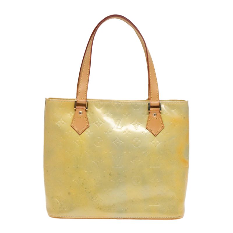 Louis Vuitton Monogram Vernis Houston Hand Bag Gris M91053  th5274 - Image 2