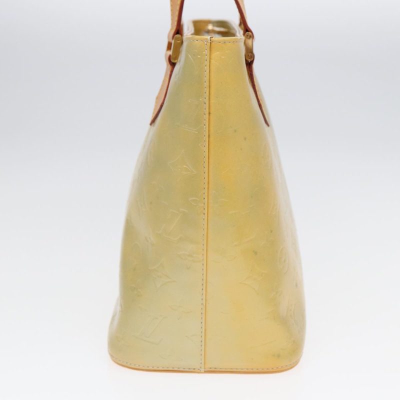 Louis Vuitton Monogram Vernis Houston Hand Bag Gris M91053  th5274 - Image 4