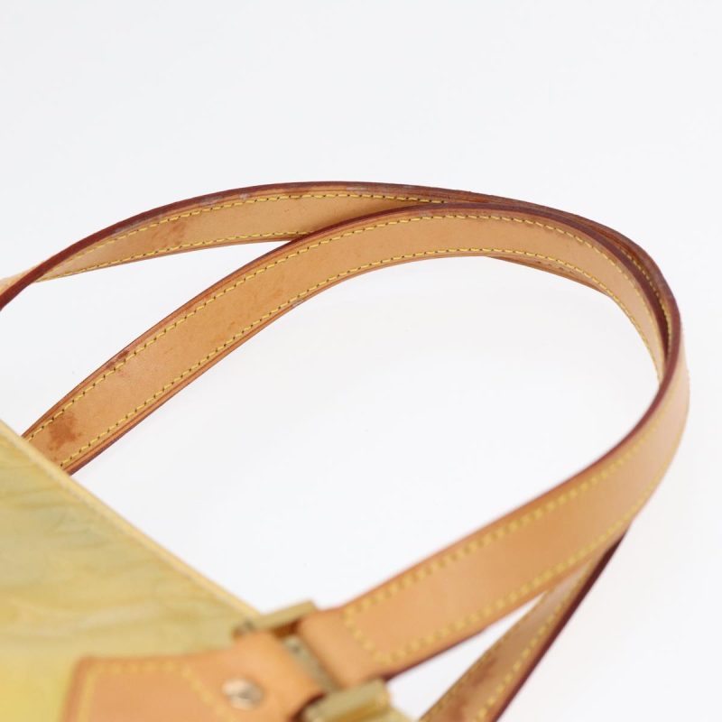 Louis Vuitton Monogram Vernis Houston Hand Bag Gris M91053  th5274 - Image 8