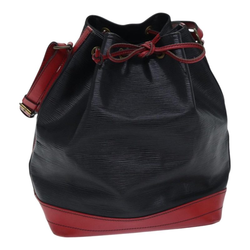 Louis Vuitton Epi Noe Shoulder Bag By color Black Red M44017  th5276